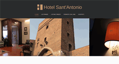 Desktop Screenshot of hotelsantantonio.it